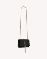 YSL KATE SMALL TASSEL IN CROCODILE-EMBOSSED LEATHER - Image 2